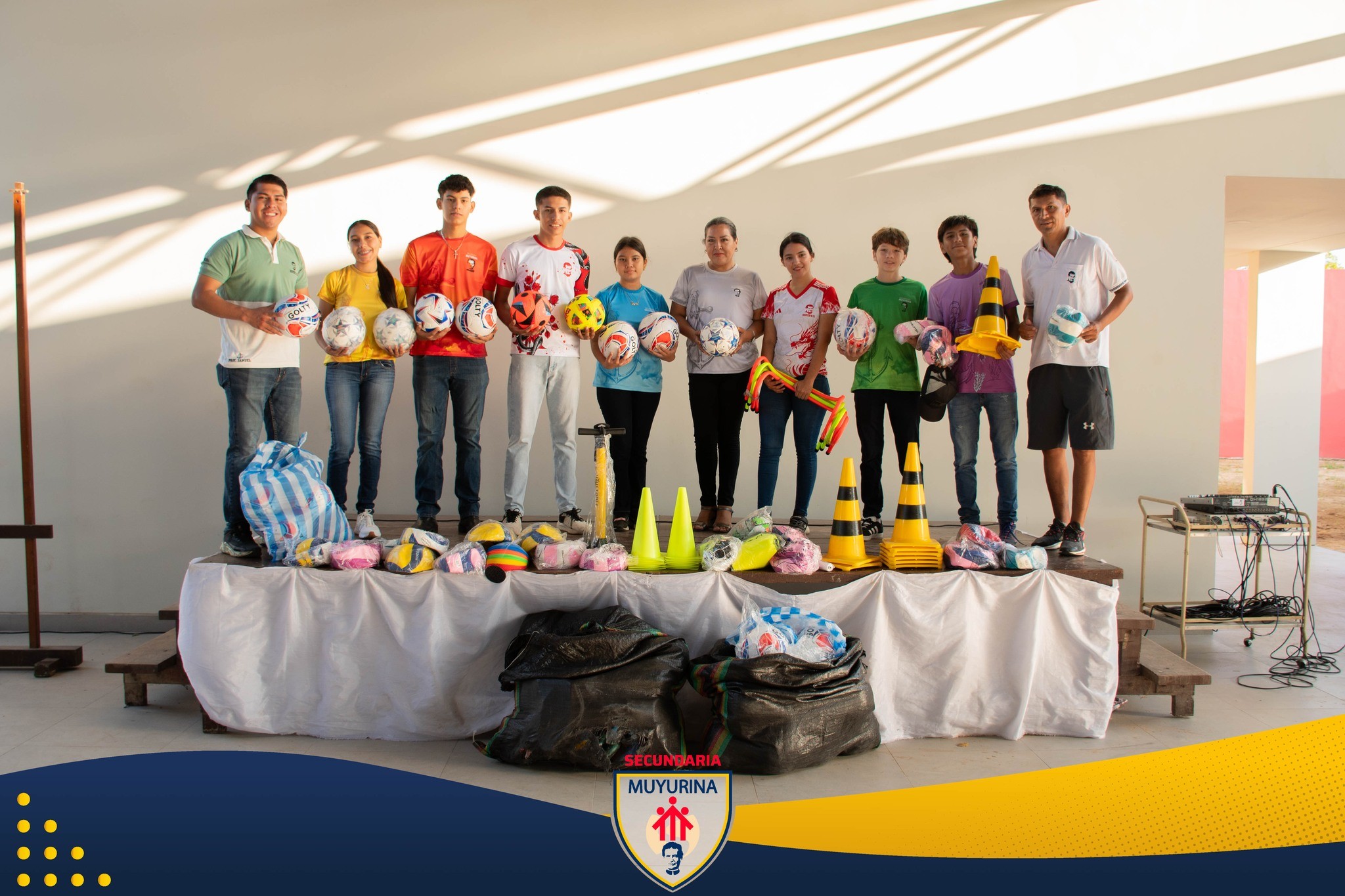 Entrega de Material Deportivo