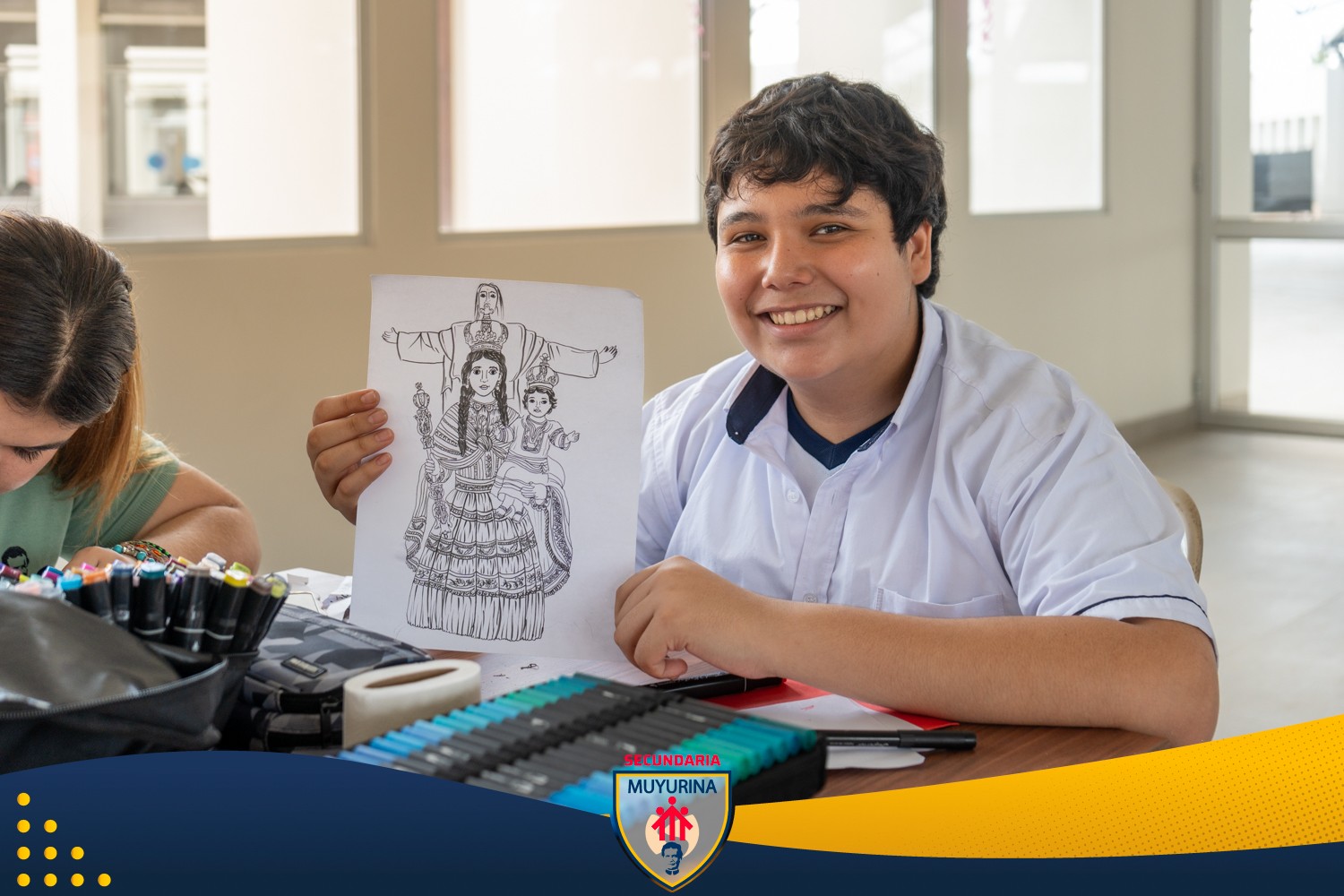 Concurso de dibujo a María