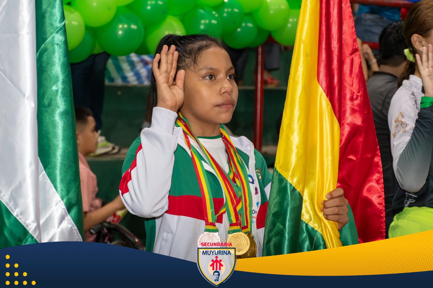 Inaguración del año deportivo Secundaria Muyurina Particular