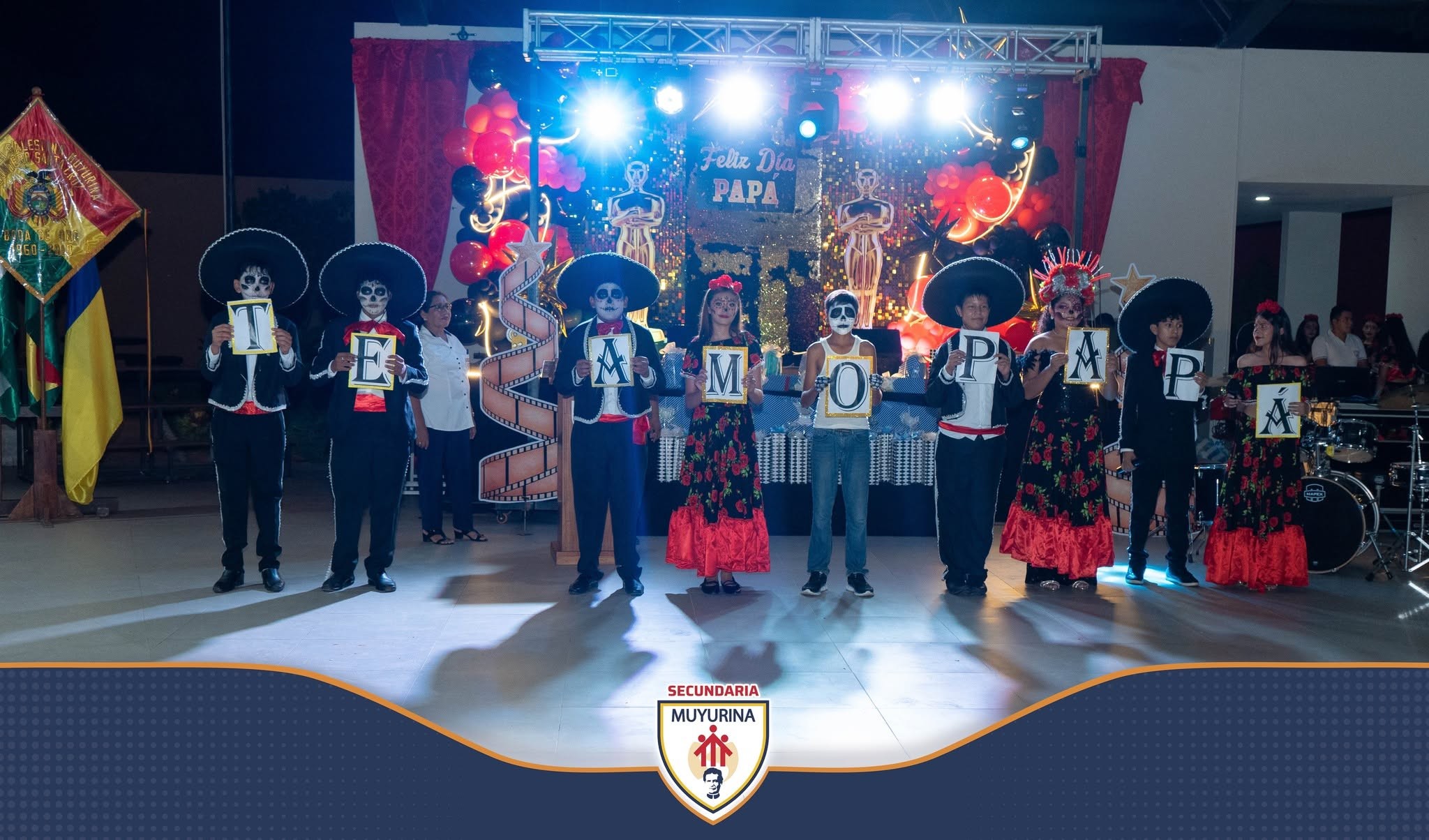 𝐀𝐠𝐚𝐬𝐚𝐣𝐨 𝐚 𝐏𝐚𝐩𝐚́: “𝐍𝐨𝐜𝐡𝐞 𝐝𝐞 𝐏𝐞𝐥𝐢́𝐜𝐮𝐥𝐚” – Secundaria Particular