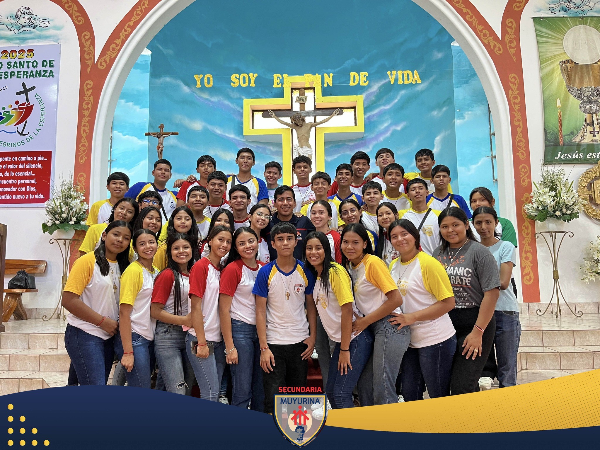 Peregrinación de grupo juveniles