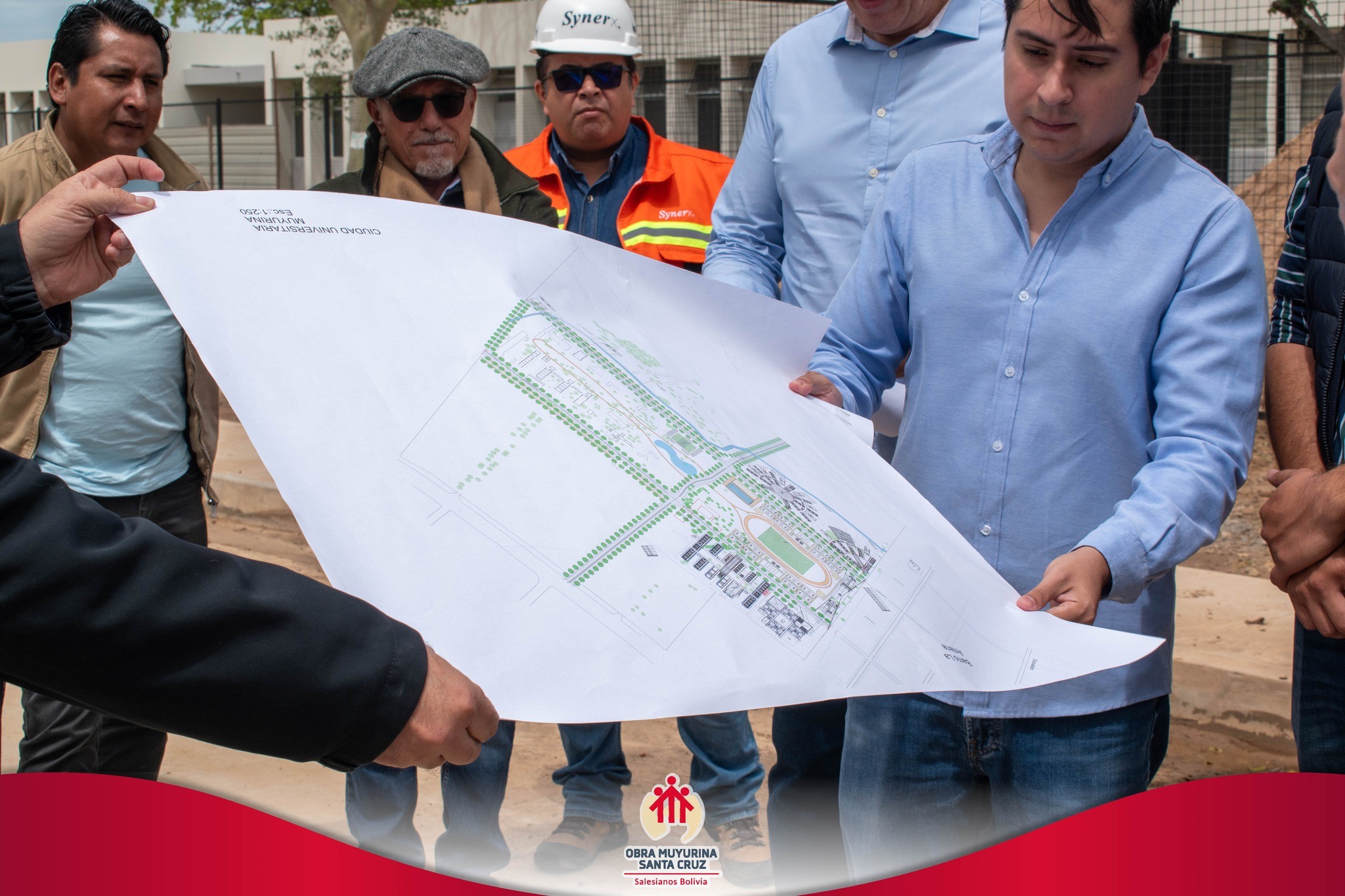 Visita del Concejo Municipal de Montero a la Ciudad Educativa Muyurina