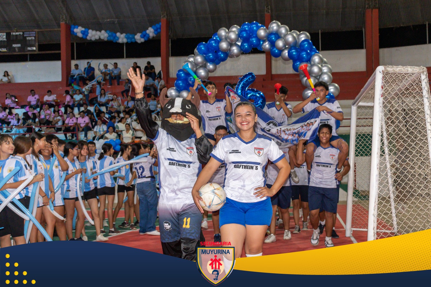 La 𝗨𝗻𝗶𝗱𝗮𝗱 𝗘𝗱𝘂𝗰𝗮𝘁𝗶𝘃𝗮 𝗦𝗮𝗹𝗲𝘀𝗶𝗮𝗻𝗮 𝗠𝘂𝘆𝘂𝗿𝗶𝗻𝗮 - 𝗖𝗼𝗻𝘃𝗲𝗻𝗶𝗼 da por inaugurado su año deportivo