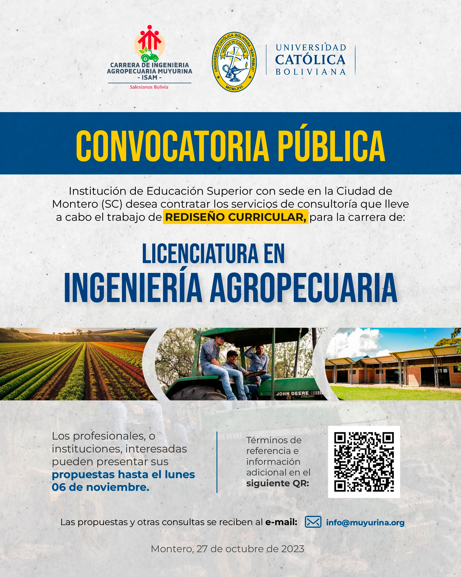 CONVOCATORIA PÚBLICA